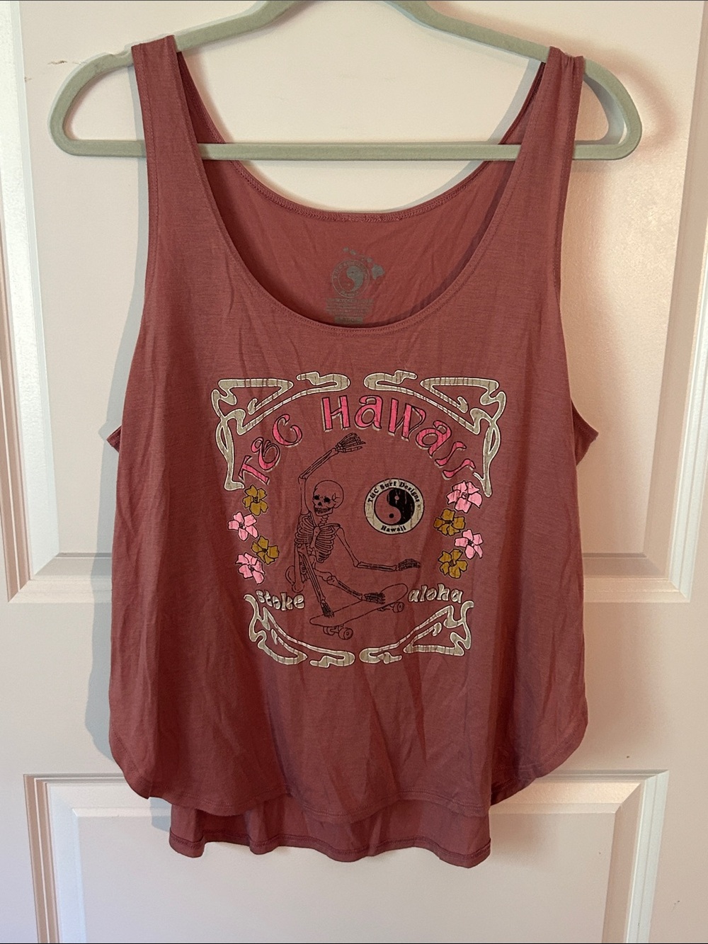 Mauve Tank Top from Hawaii